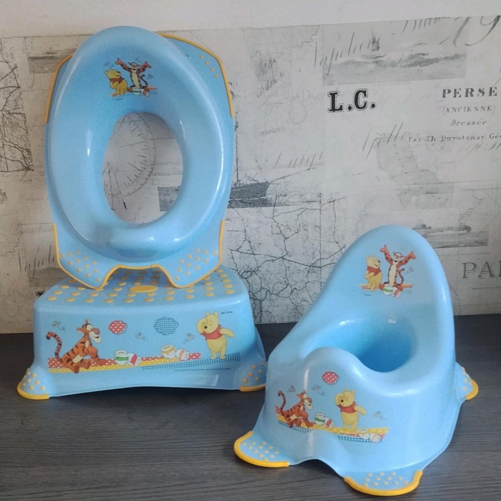Peuter toiletset Winnie de Poeh, Ophalen