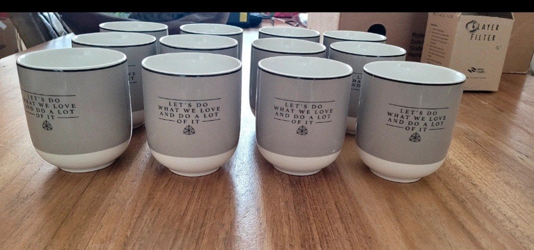 Riverdale koffiebekers, Ophalen of Verzenden, Zo goed als nieuw, Glas, Overige stijlen
