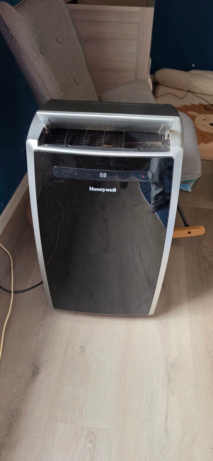 Honeywell mobiele airco met slang. Let op lees beschrijving!, Ophalen, Gebruikt, Minder dan 60 m³, 3 snelheden of meer