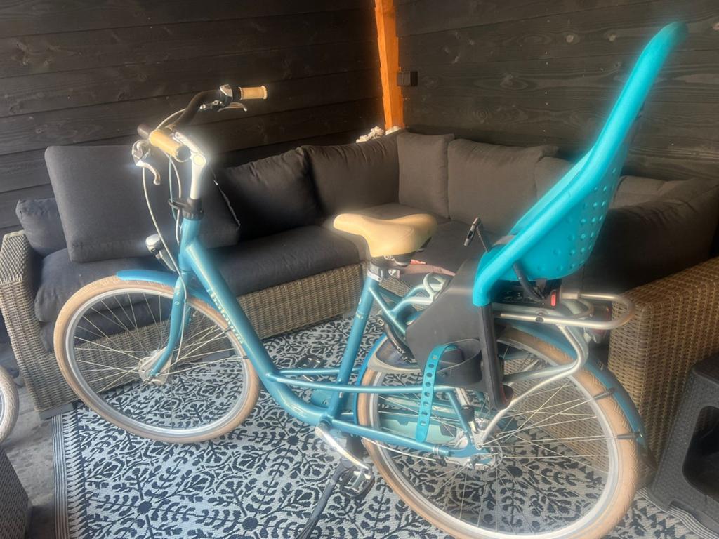 Batavus Mambo Deluxe Mamafiets met Kinderzitje, Batavus, Ophalen of Verzenden, 50 tot 53 cm, Trommelrem