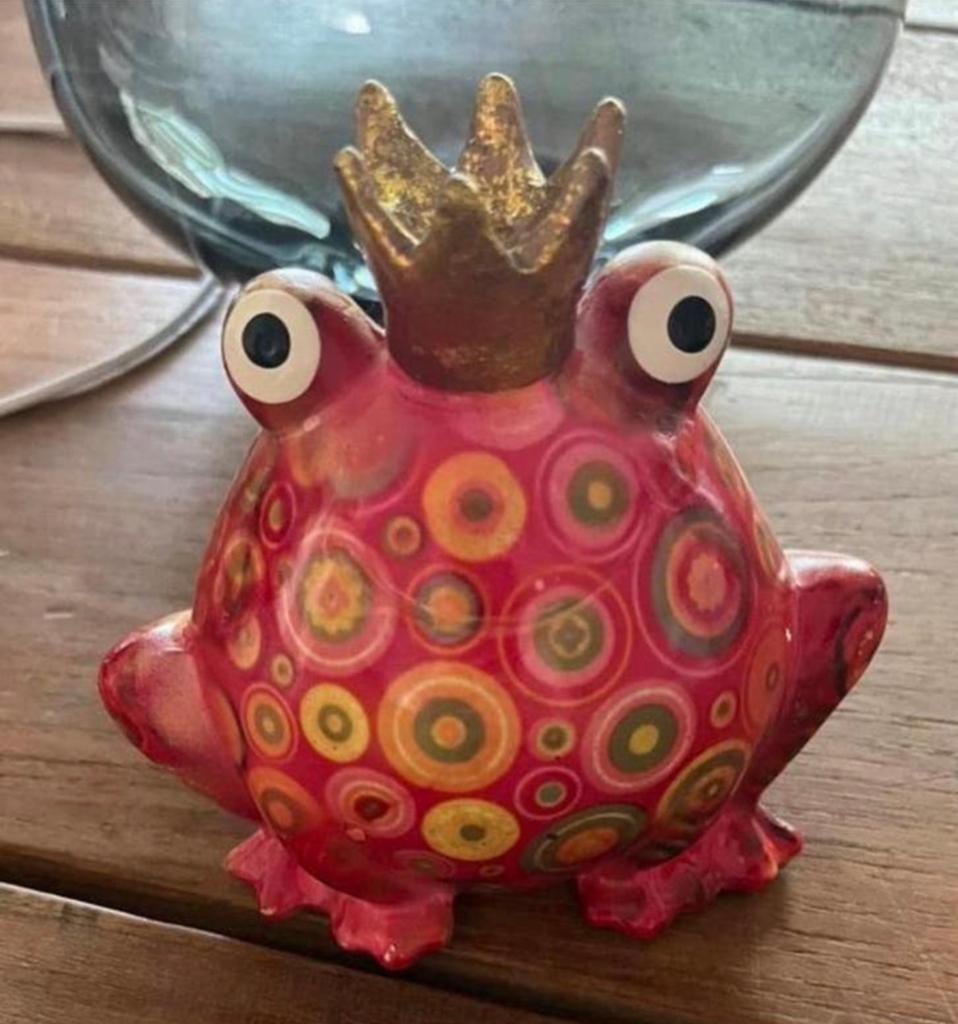 Pomme Pidou Spaarpot Kikker of  8 st. leuke Spaarpot los tk, Ophalen of Verzenden, Zo goed als nieuw