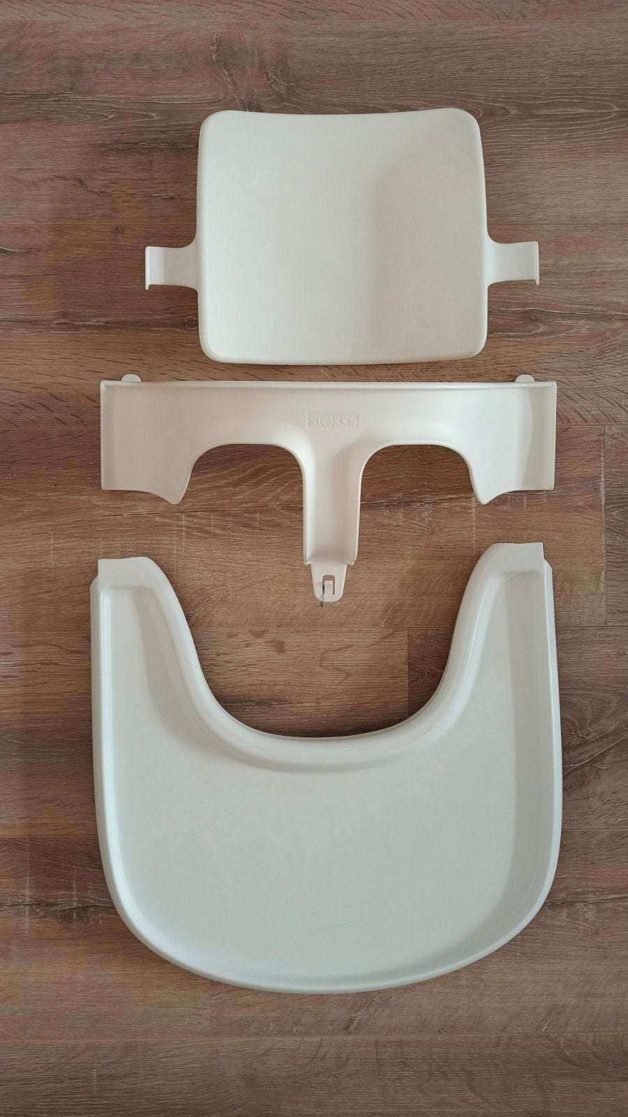 Stokke Tripp Trapp zitverkleiner en eetblad, Ophalen, Gebruikt, Meegroeistoel, Afneembaar eetblad