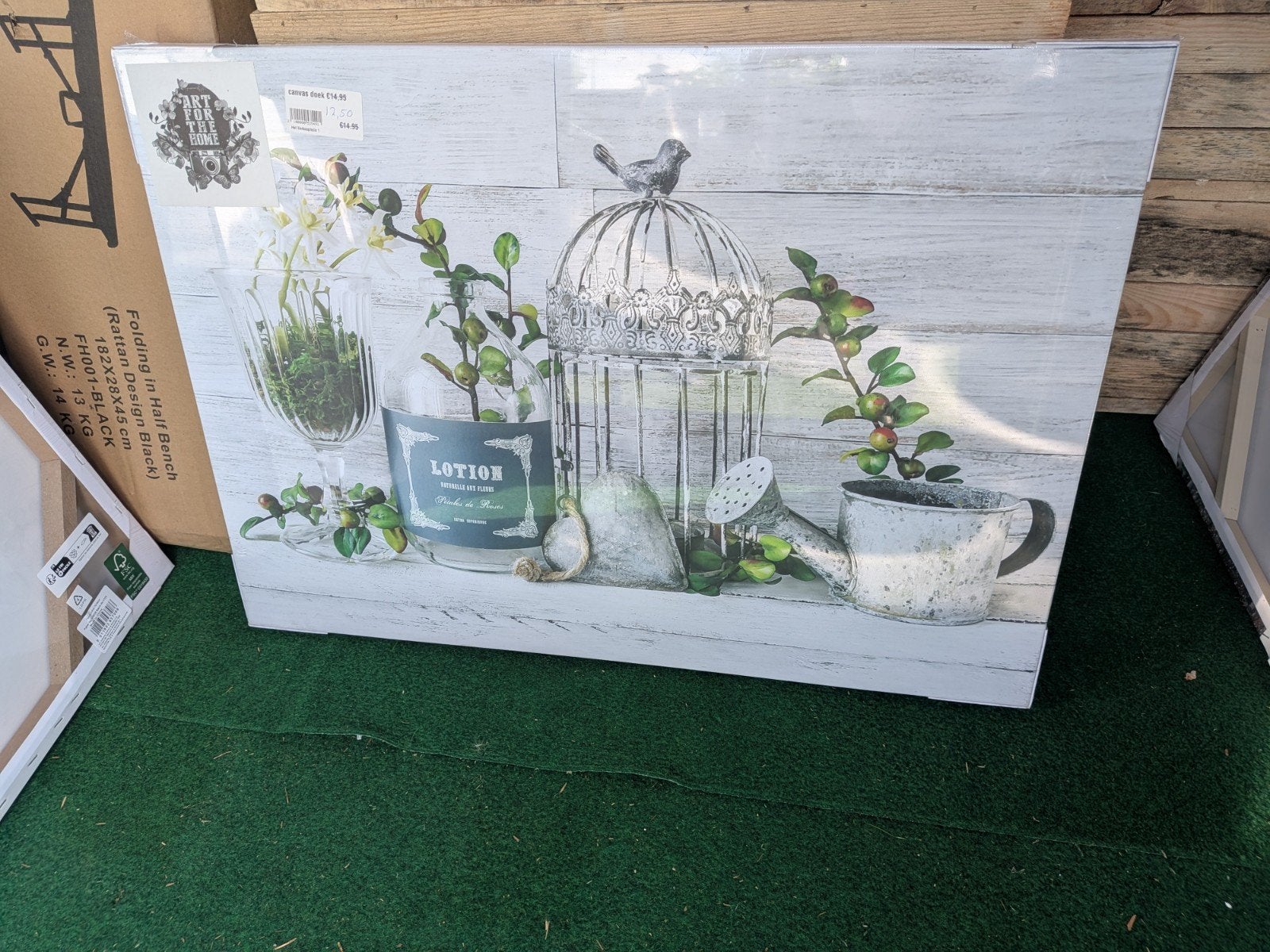 Partij canvas schilderijen in 1 koop, Ophalen, 50 – 75, Nieuw, Schilderij