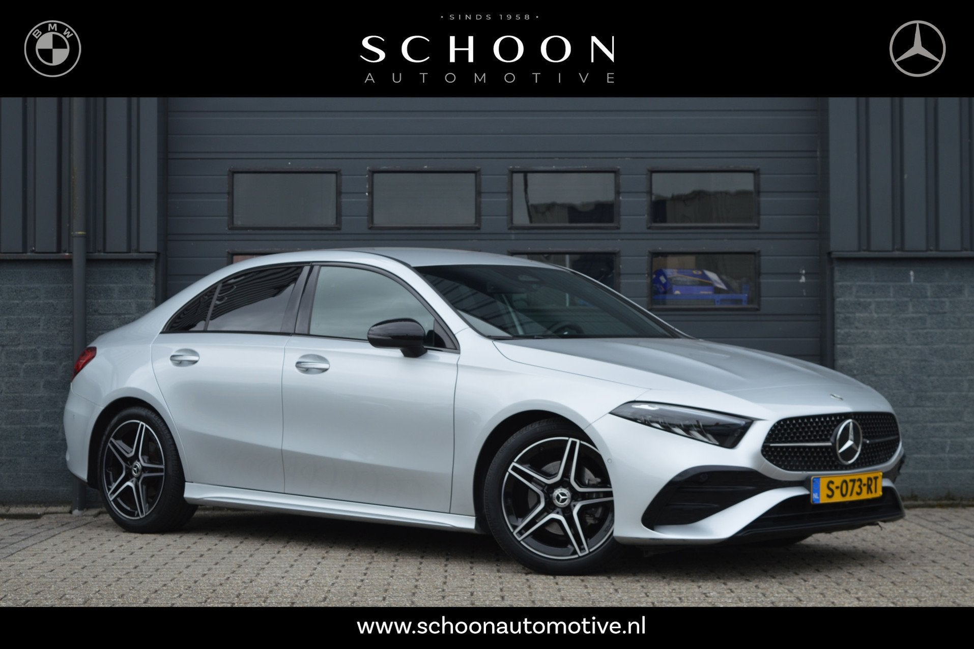 Mercedes-Benz A-Klasse 180 AMG Line | ORG NL | CAMERA | FACE, Auto's, Dealer onderhouden, 136 pk, Gebruikt, Met garantie (alle)