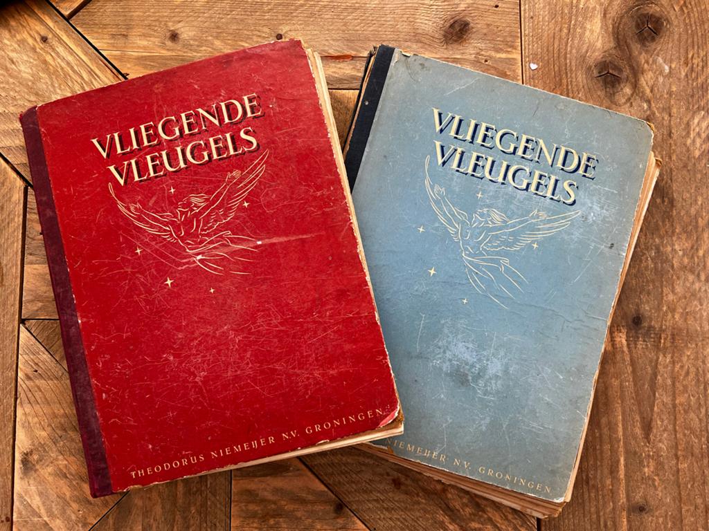 Vliegende Vleugels verzamelalbums uit 1947, Boeken, Tijdschriften en Kranten, Ophalen, Gelezen, Overige typen