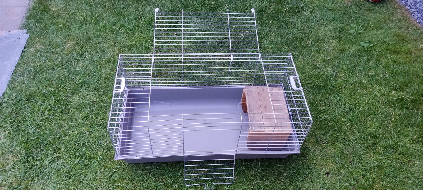 Dieren kooi Nero 3 grijs L100 x B50 x H45, Kooi, Gebruikt, Konijn, 75 tot 110 cm