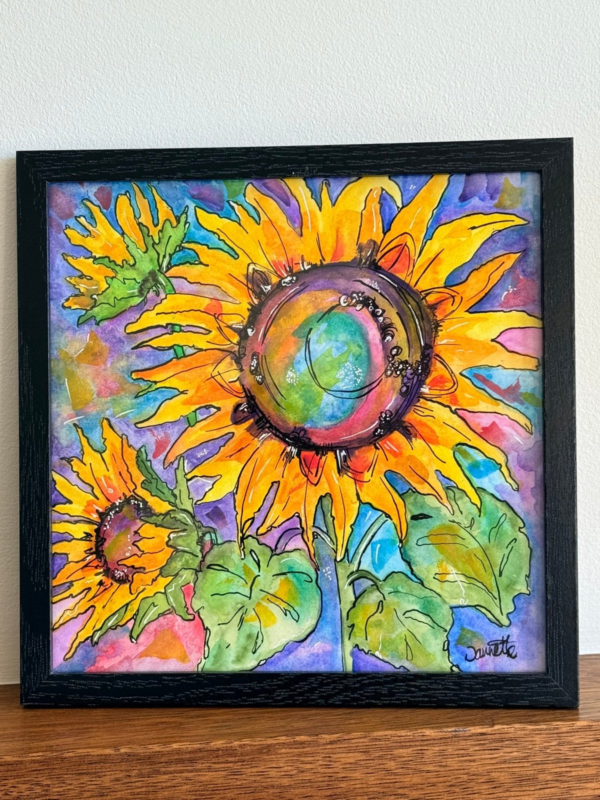 Sunflower Abstract, Verzenden
