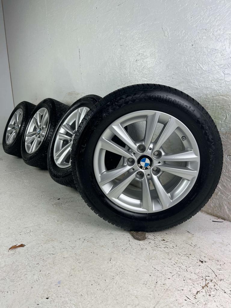 Originele BMW 3 serie velgen 16" 5x120 winter Style 656 F30, Niet ingevuld, Gebruikt, 16 inch, Banden en Velgen