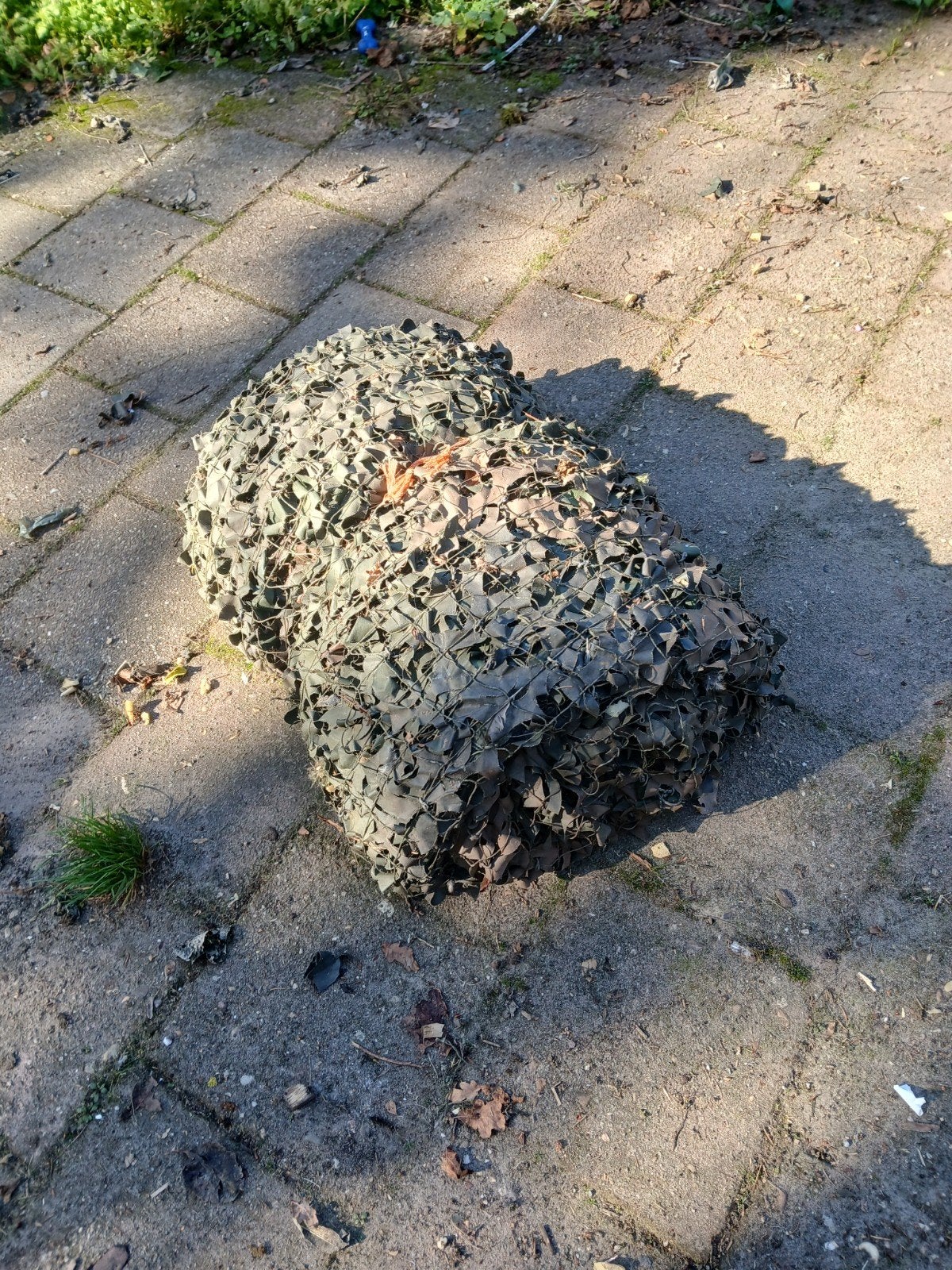 gebruikt camouflagenet, Verzamelen, Ophalen, Landmacht, Nederland