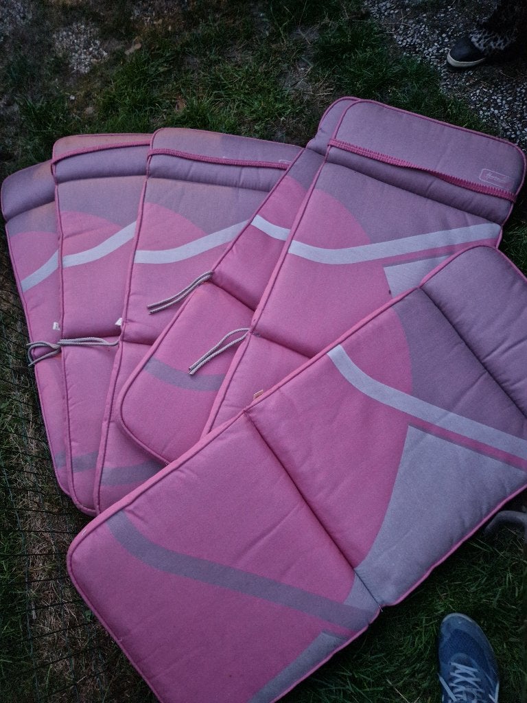 6X Hartman tuinkussens: 120x50x7cm, Tuin en Terras, Tuinmeubel-accessoires, Ophalen, Nieuw