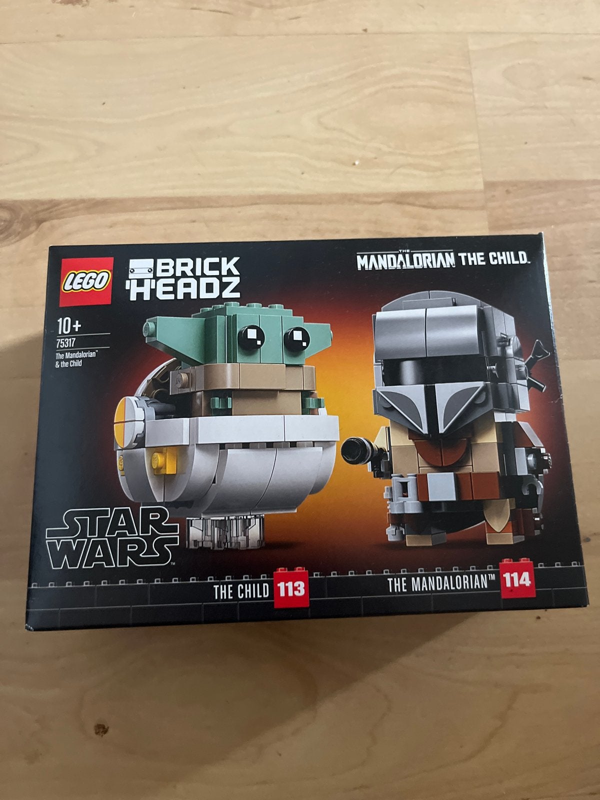 LEGO  75317 BrickHeadz Star Wars The Mandalorian & The Child, Ophalen of Verzenden, Nieuw