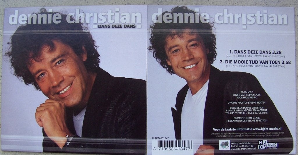 DENNIE CHRISTIAN Dans deze dans CD-Single 8713953413477, Ophalen of Verzenden, Nieuw in verpakking, Levenslied of Smartlap, Single