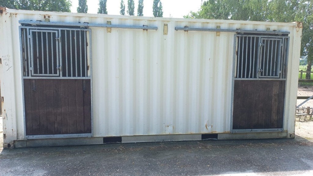 Paardenstalcontainer, Dieren en Toebehoren, 2 of 3 paarden of pony's