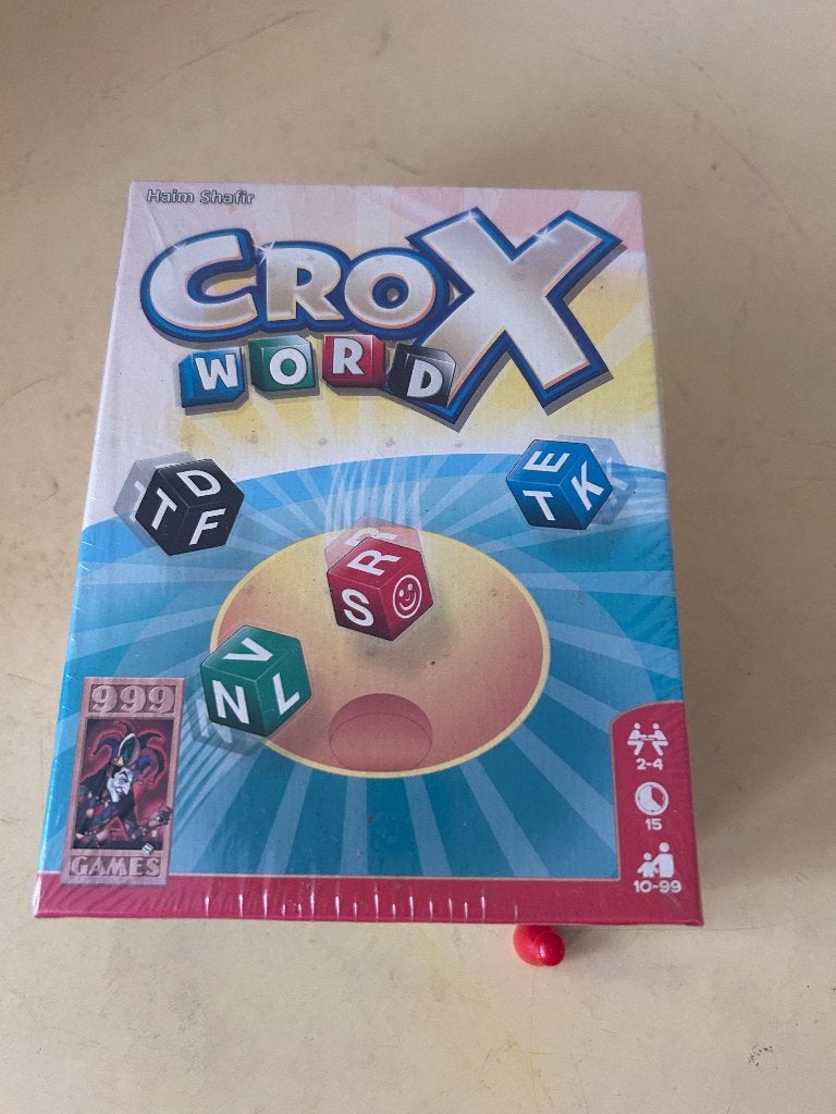CroXword Dobbelspel 999 Games – Nieuw in folie!, Een of twee spelers, Ophalen of Verzenden, Nieuw, 999 games