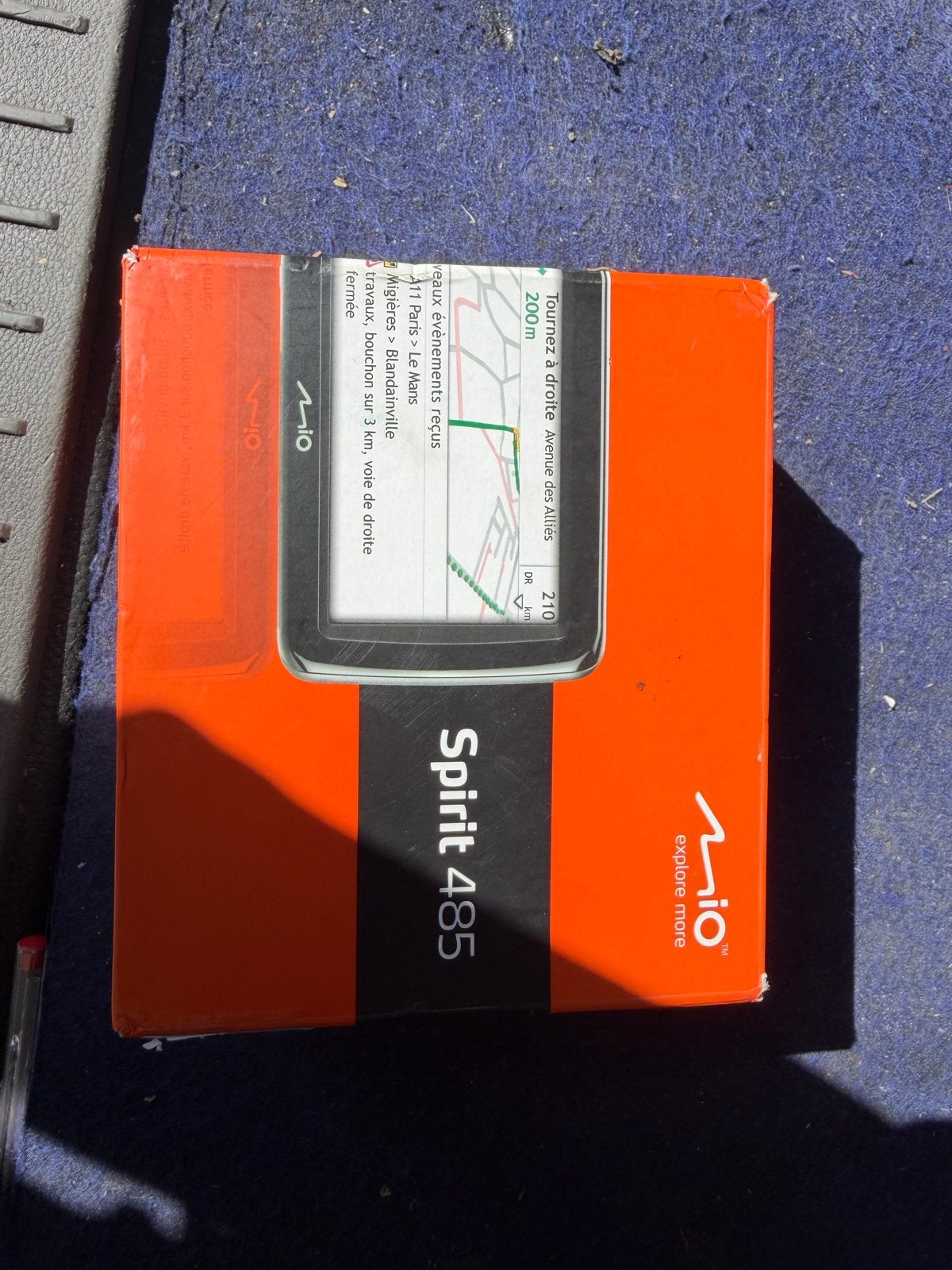 MIO Spirit 485 GPS navigatiesysteem, Ophalen, Gebruikt