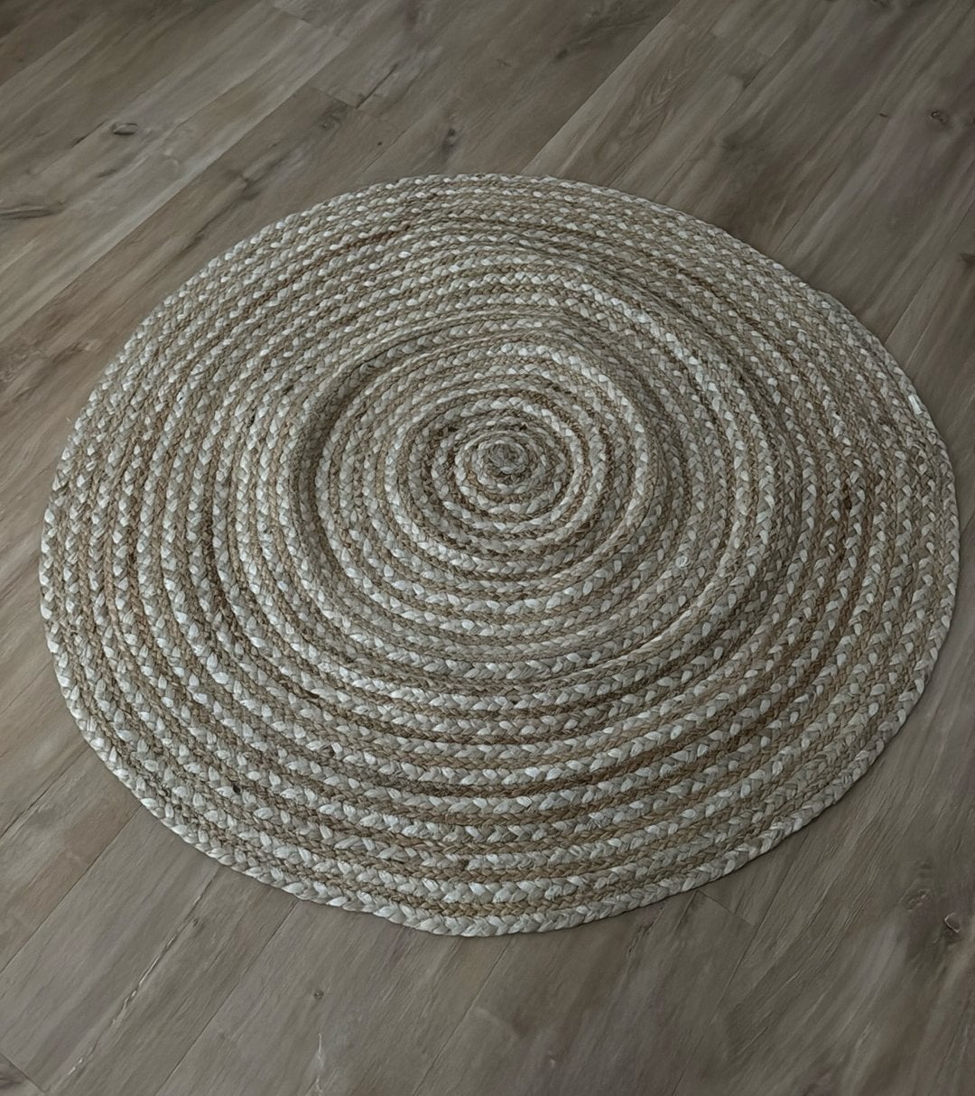 Jute tapijtkleed te koop 100cm, Ophalen of Verzenden, Rond, 100 tot 150 cm, 50 tot 100 cm