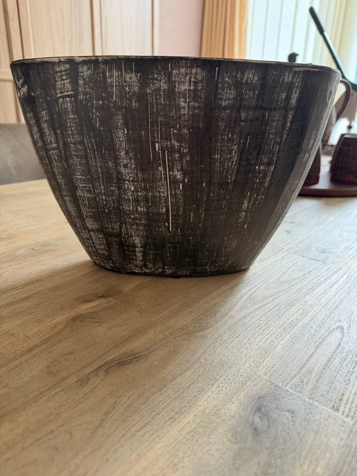 Ovale Pot voor orchideeën, Ophalen, Gebruikt, Rechthoekig, Riet
