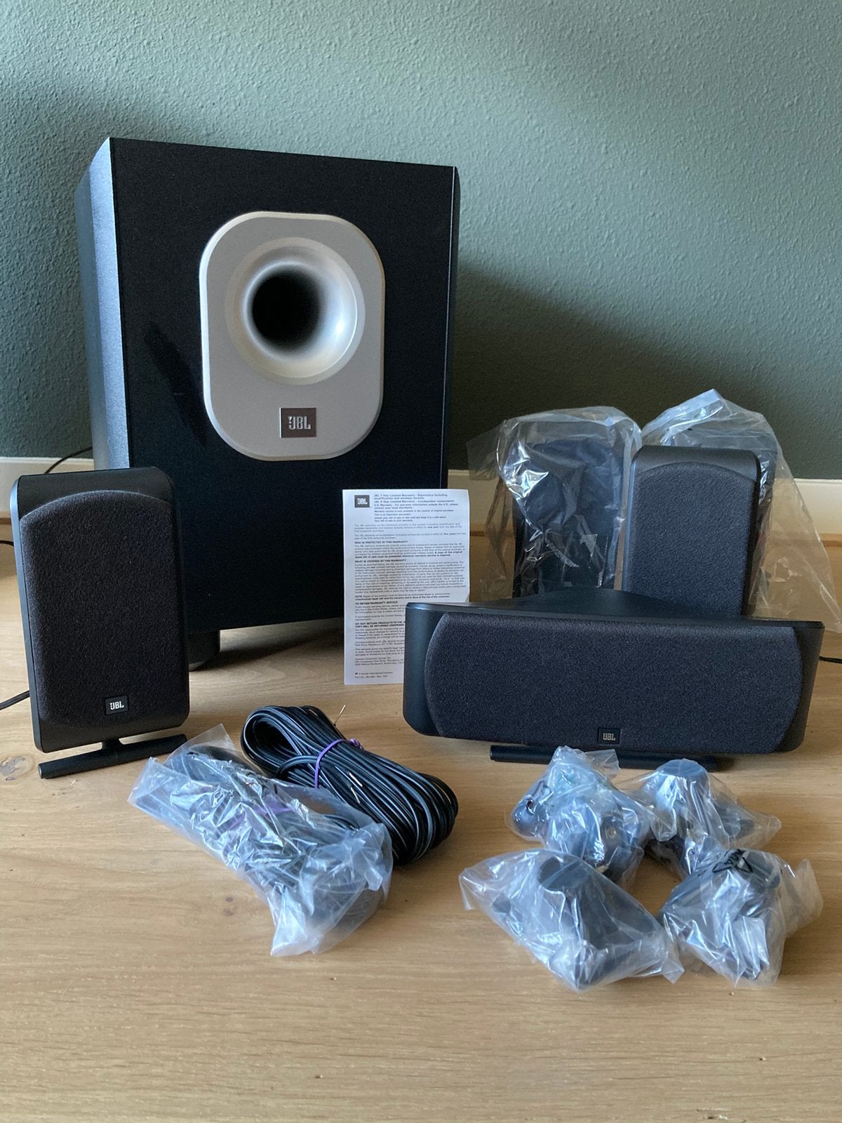 JBL 5.1 Home Cinama set, 70 watt of meer, Zo goed als nieuw, Overige spelers, Ophalen
