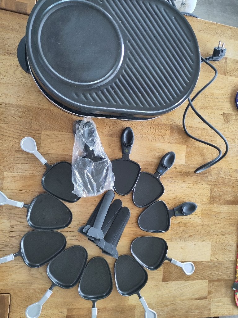Gourmetstel, Witgoed en Apparatuur, Ophalen of Verzenden, Gebruikt, 8 personen of meer