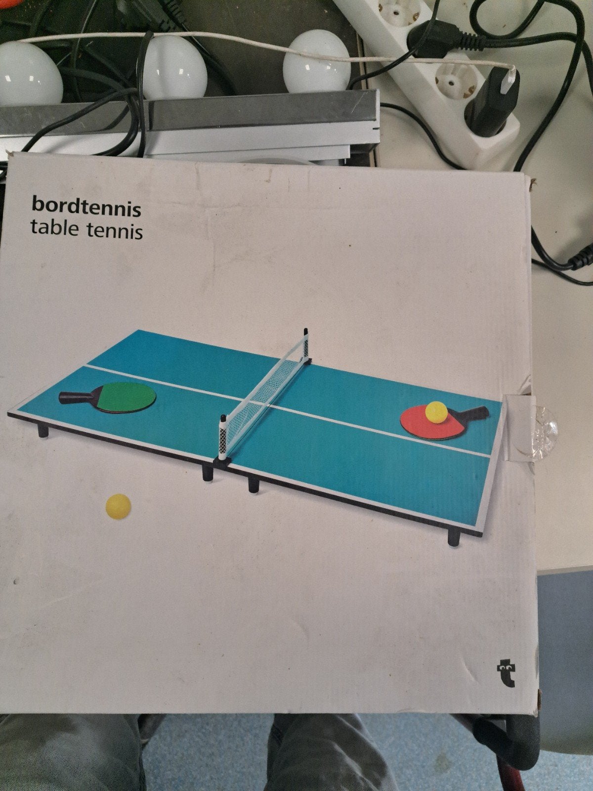 Mini tafeltennisset - Compact en draagbaar, Sport en Fitness, Tafeltennis, Ophalen