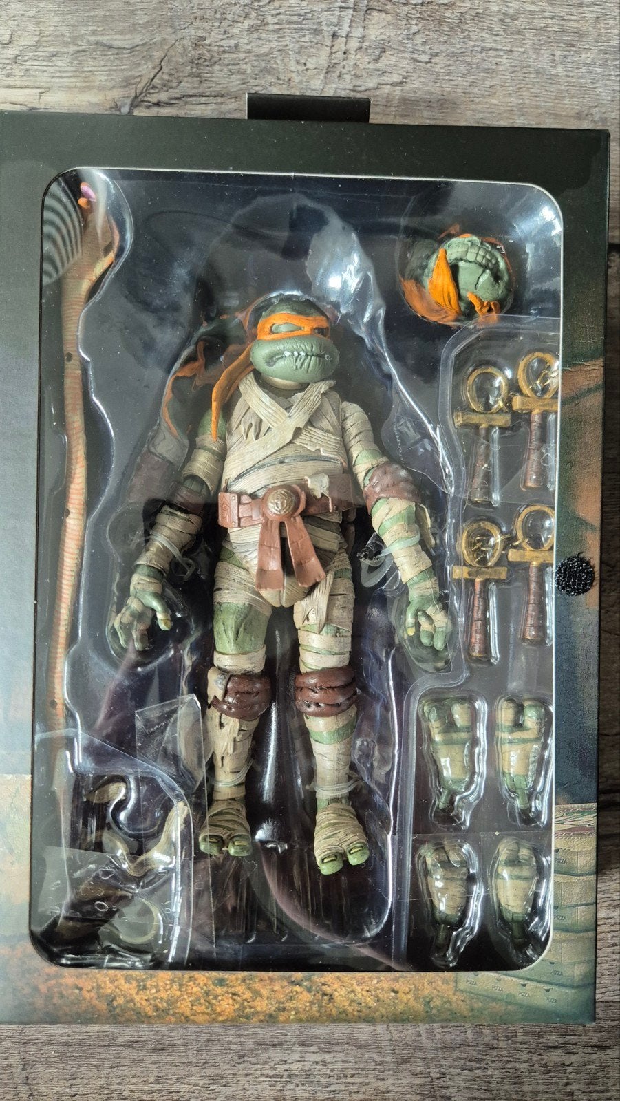 NECA TMNT x Monsters Michelangelo as The Mummy, Verzenden, Nieuw