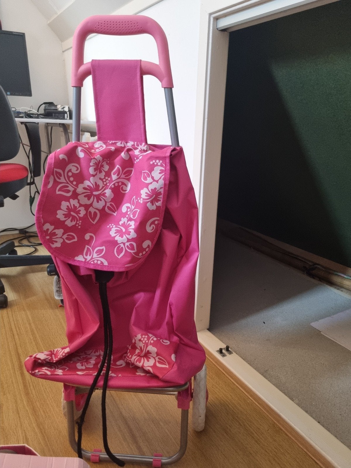 Boodschappen trolley, Ophalen