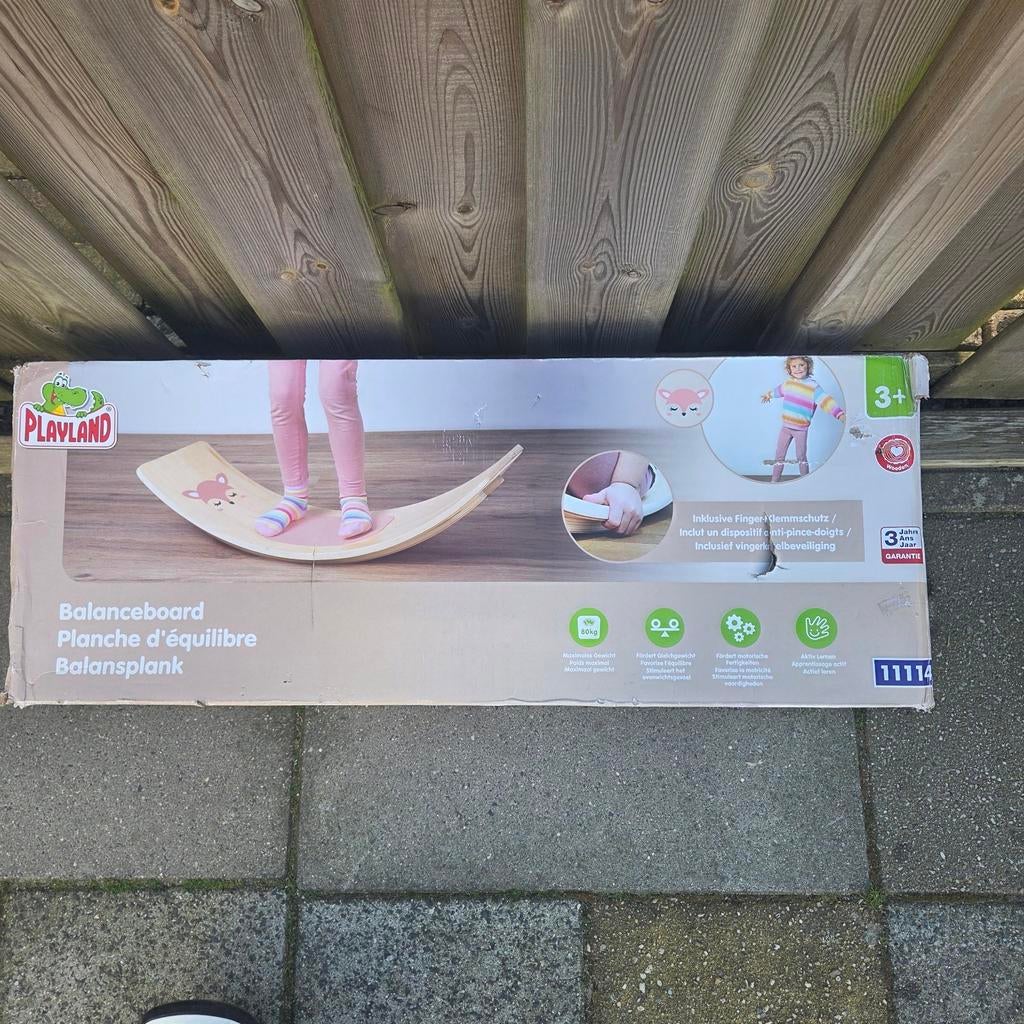 Playland Balanceboard Balansplank Nieuw in doos, Ophalen, Nieuw, Jongen of Meisje