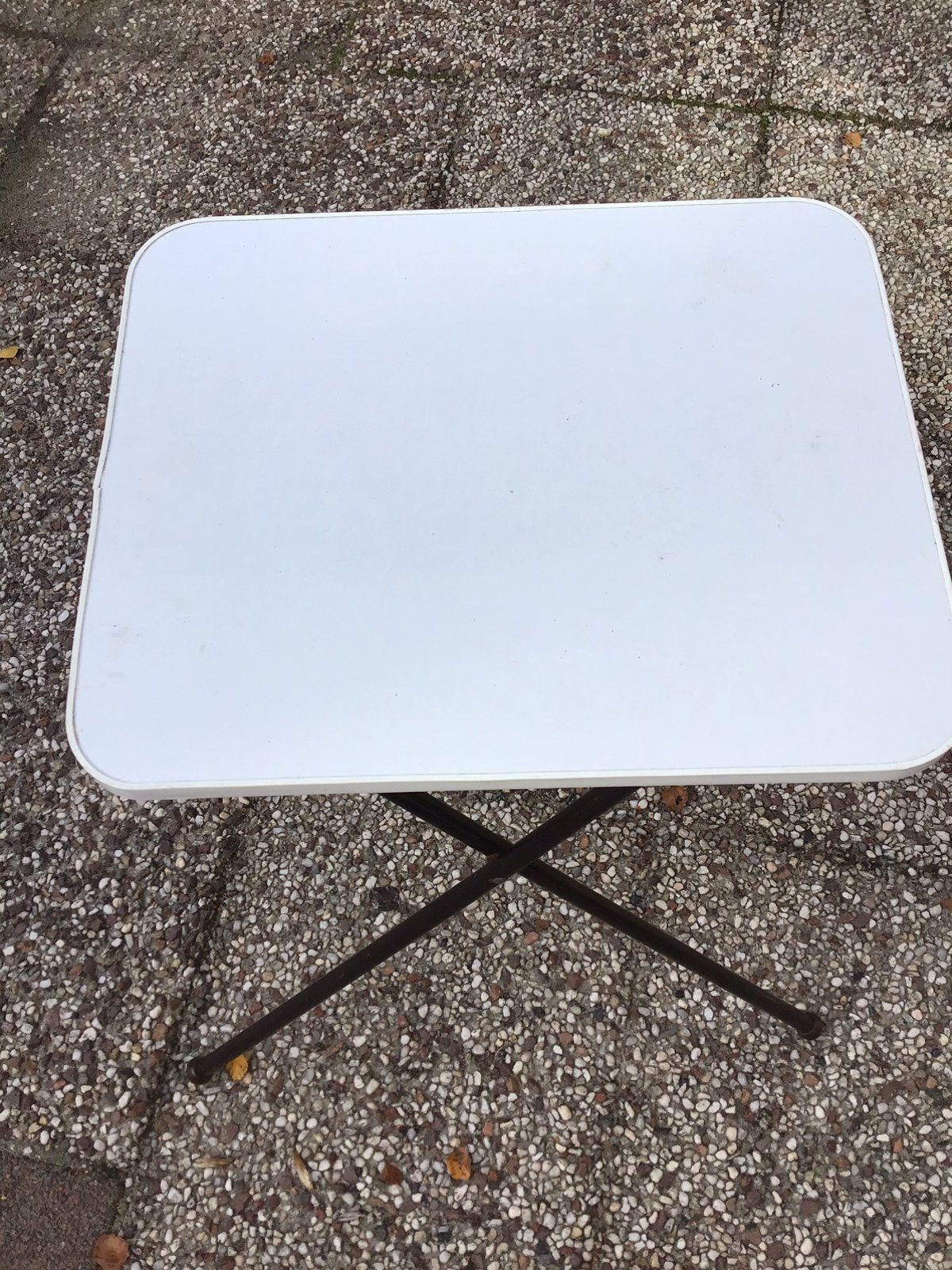 (Camping) Bijzet tafeltje - Vintage, Ophalen, Gebruikt, Campingtafel