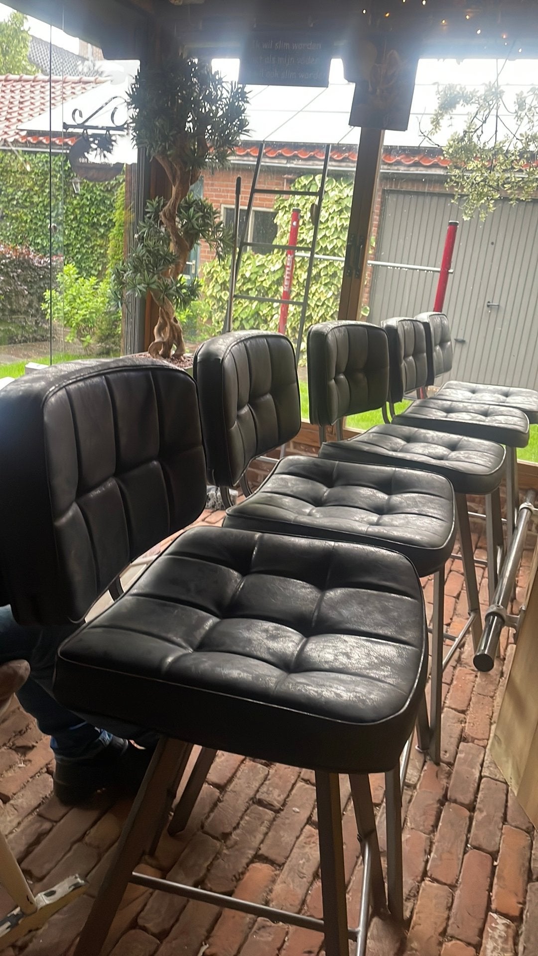 Barkrukken 70 cm, Ophalen, 5 krukken of meer, Met voetsteun, 60 tot 90 cm