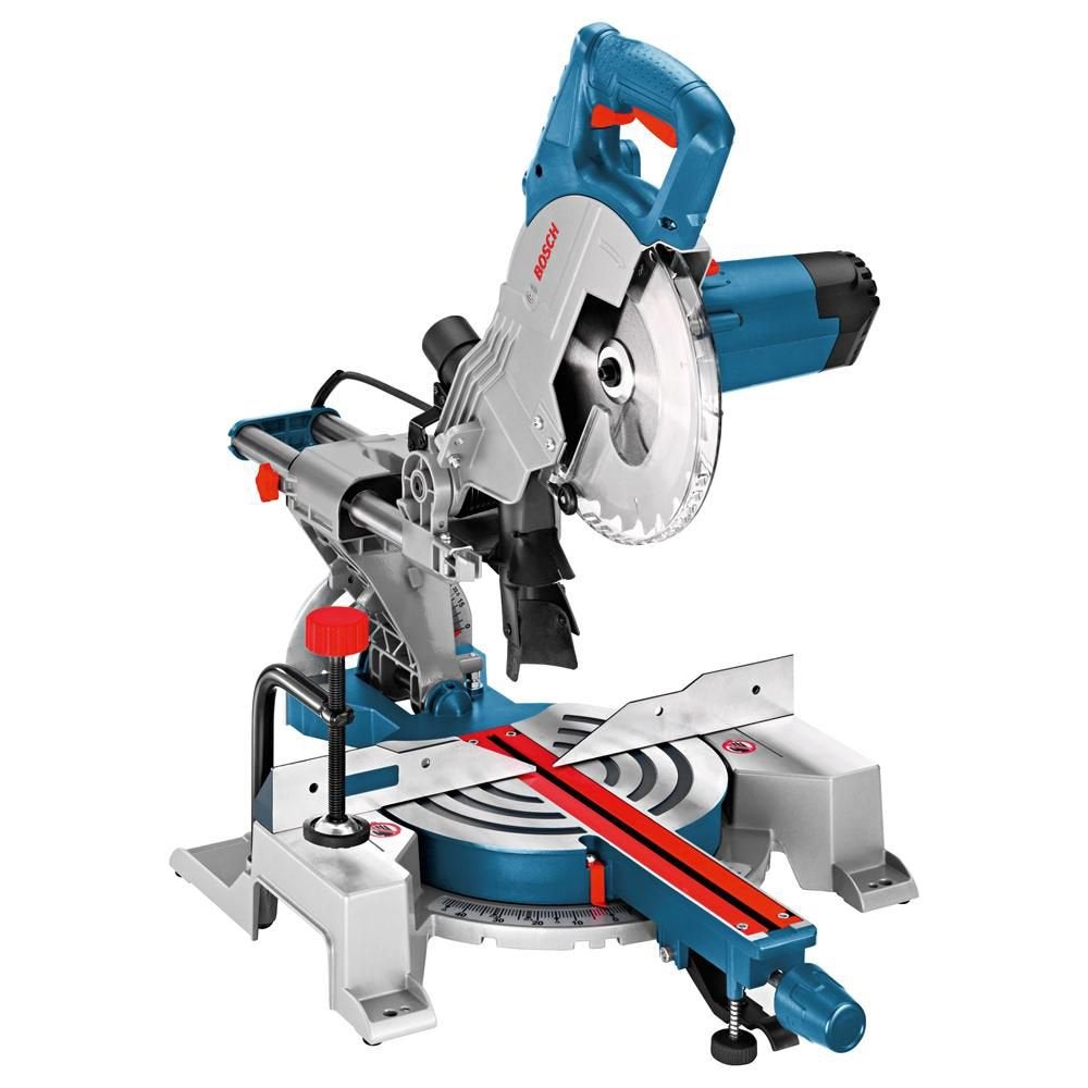 Bosch Professional GCM 80 SJ Afkortzaag 216mm 1400W, Verzenden, 70 mm of meer, Zo goed als nieuw, Afkortzaag