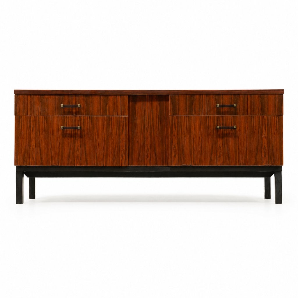 Prachtig vintage tv meubel, Ophalen, 100 tot 150 cm, Vintage, Zo goed als nieuw