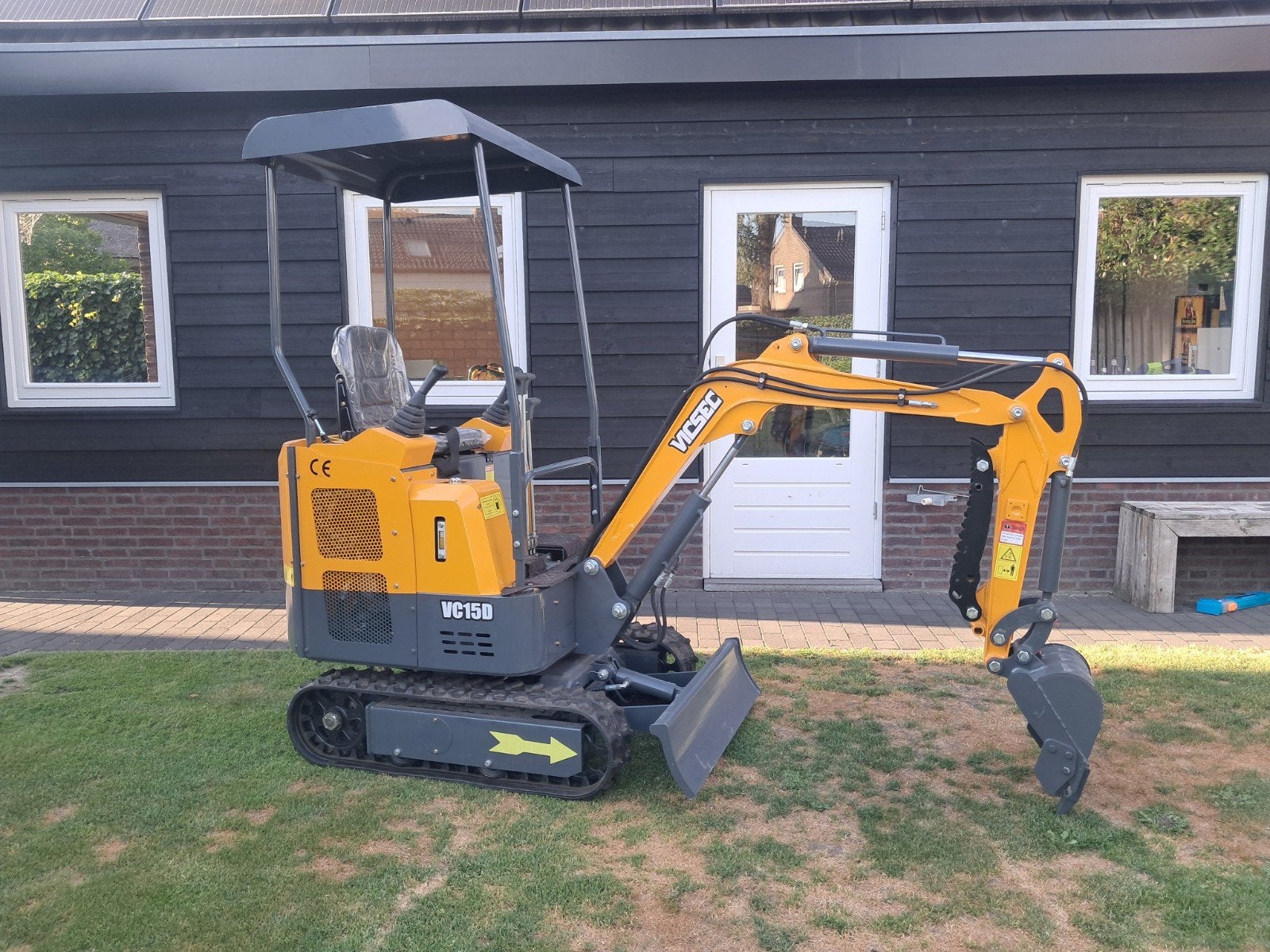 Minigraver / Nieuw  VC15D / Diesel / Minikraan Graafmachine, Ophalen, Gebruikt
