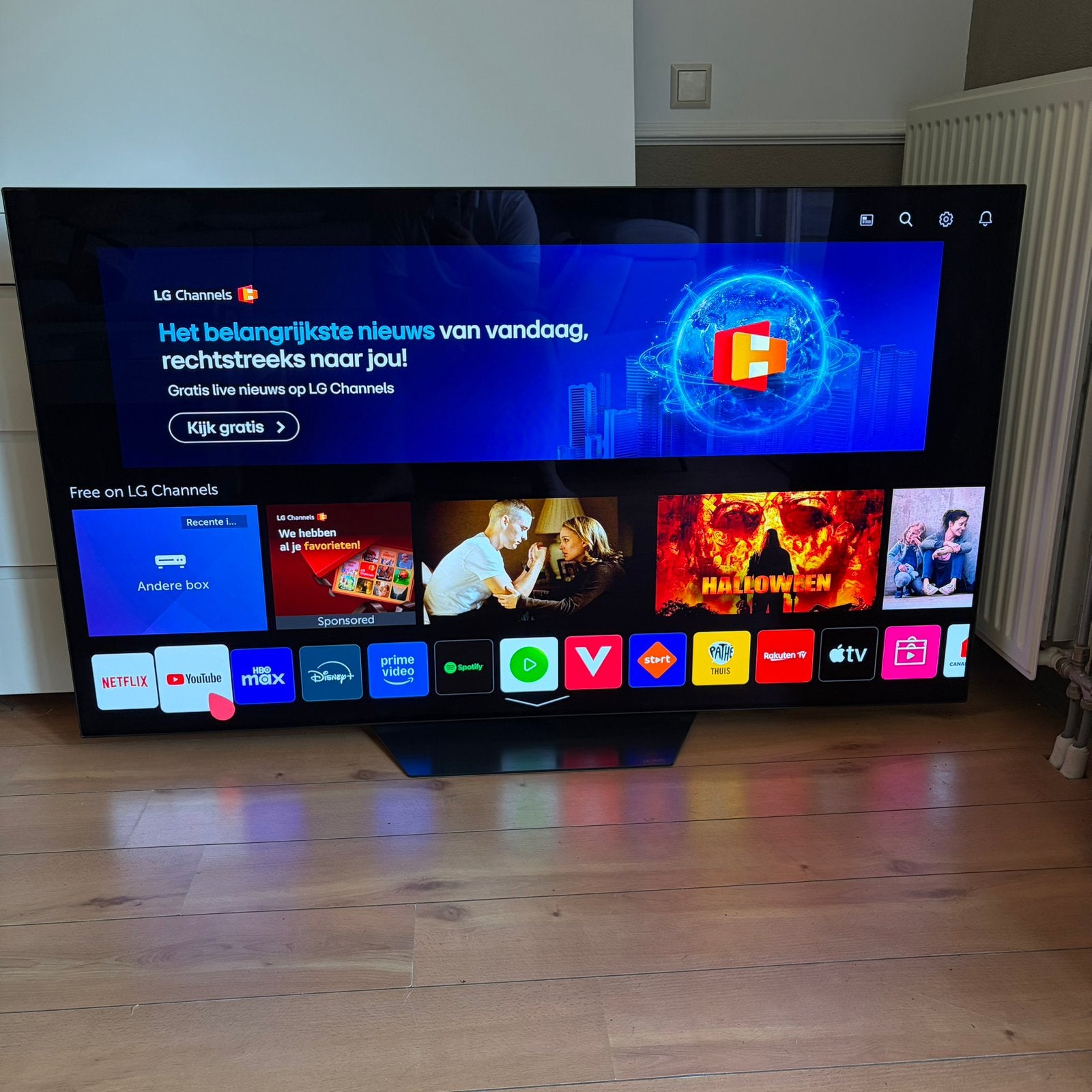 Prachtige 65 inch LG Oled 4k Televisie, Ophalen of Verzenden, Zo goed als nieuw, 100 cm of meer, 4k (UHD)