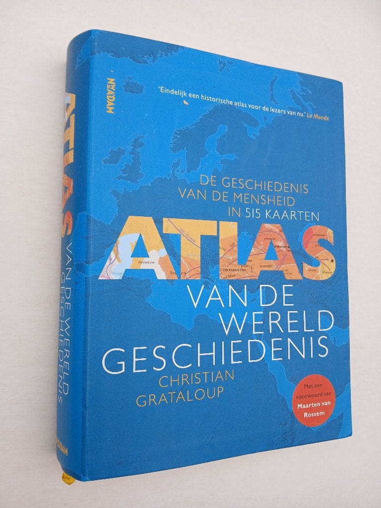 Atlas Christian Grataloup Maarten van Rossum , Ophalen, Overige atlassen, Zo goed als nieuw, 1800 tot 2000