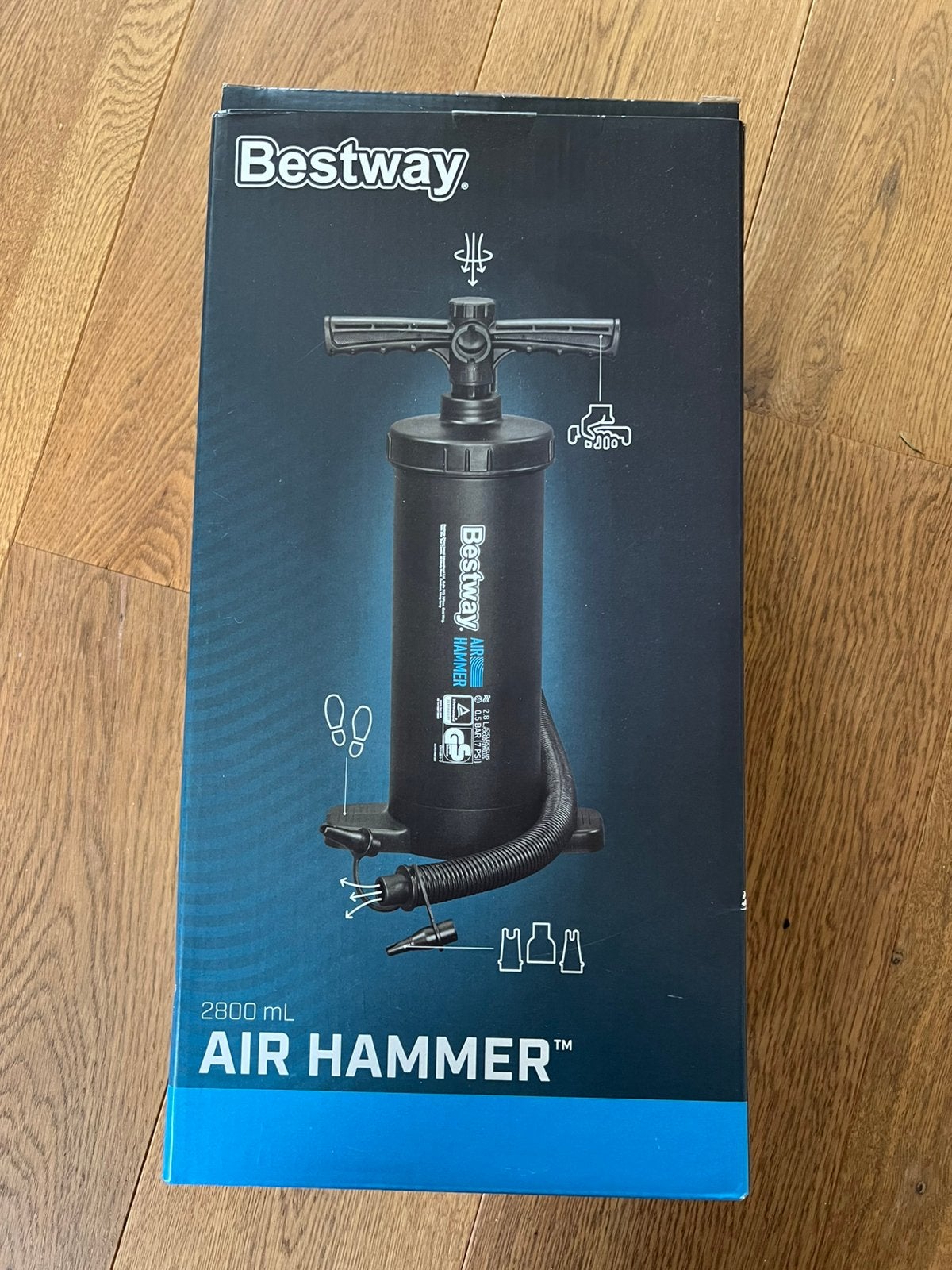Bestway Air Hammer 2800 ML Manuele Handpomp NIEUW, Ophalen of Verzenden, Nieuw