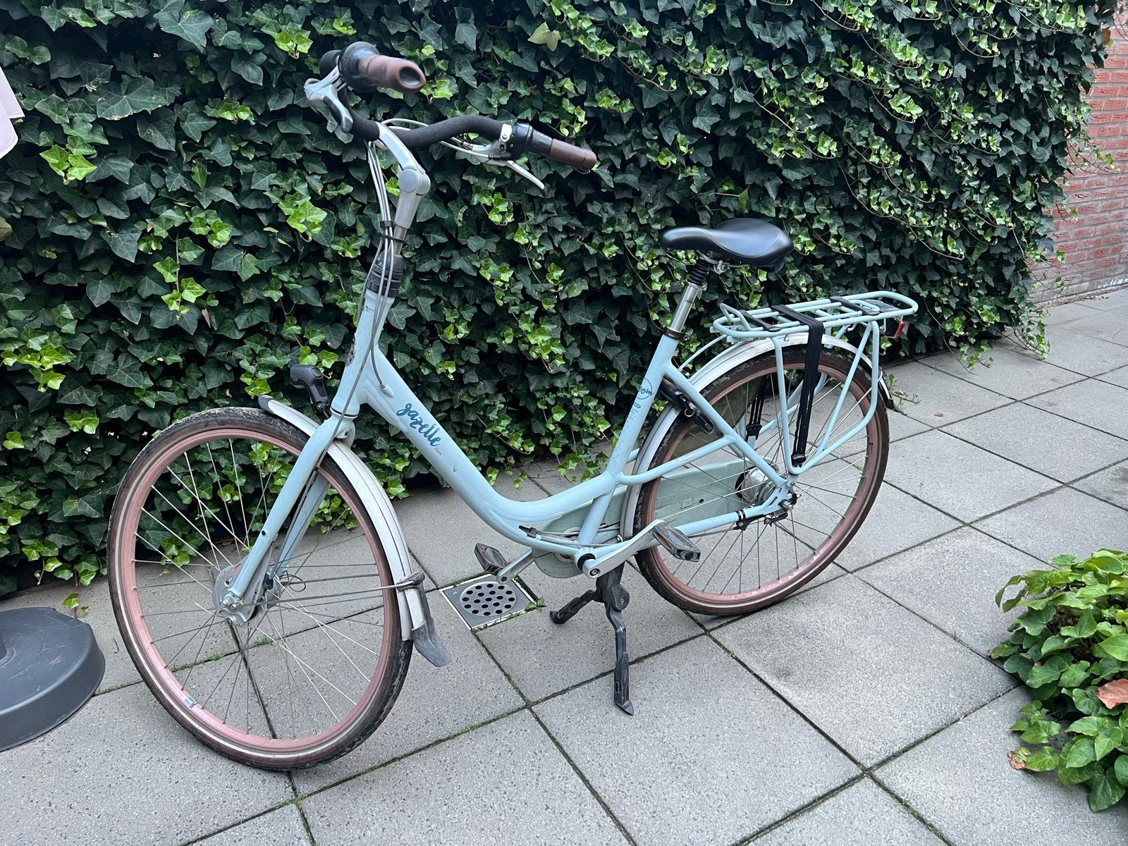 Gazelle Bloom Damesfiets - Lichtblauw, Frame 53 cm, Ophalen, Velgrem, Gazelle, 53 tot 56 cm