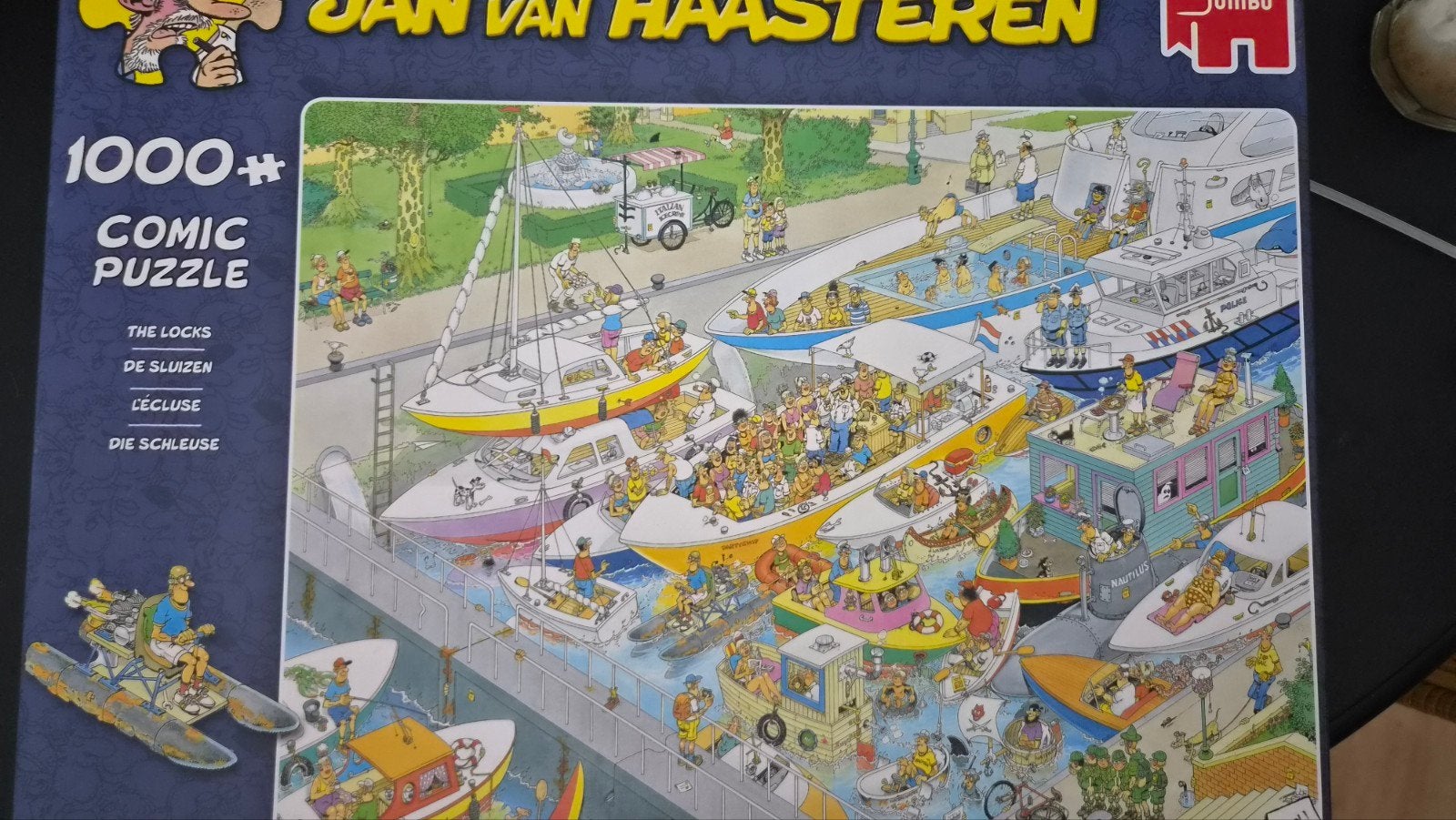 van Haasteren, de sluizen, Ophalen of Verzenden, 500 t/m 1500 stukjes, Zo goed als nieuw