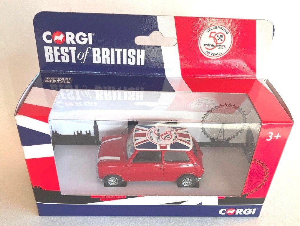 Mini 50 Best of British Corgi., Ophalen of Verzenden, Zo goed als nieuw, Auto