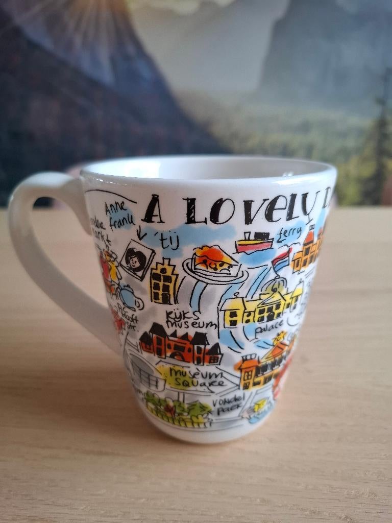 Blond Amsterdam - City Mok Amsterdam, Blond Amsterdam, Ophalen of Verzenden, Zo goed als nieuw, Kop(pen) en/of Schotel(s)