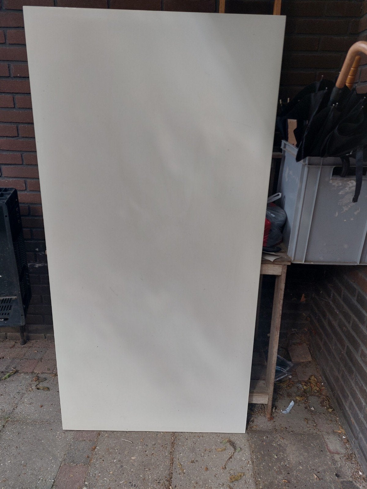 IKEA Tafelblad 150x75 cm met poten, Gebruikt, 100 tot 150 cm, Rechthoekig, 50 tot 100 cm