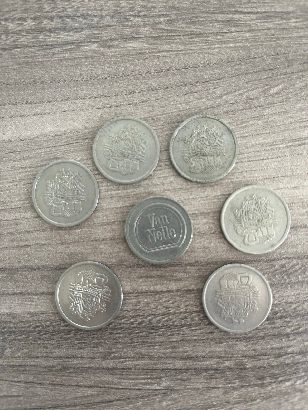 Van Nelle en andere reclamemunten/penningen, Ophalen of Verzenden, Overige materialen, Nederland