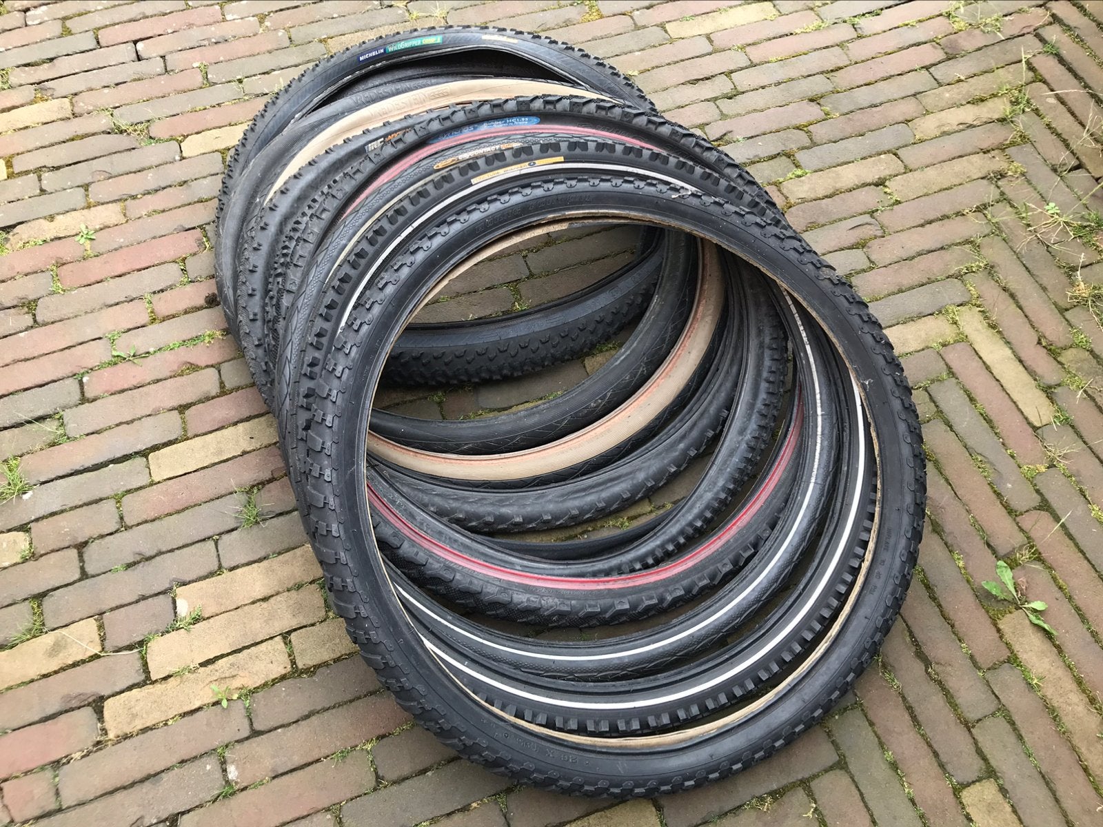 Vintage MTB ATB 26 inch banden Syncros IRC Michelin Retro 9x, Fietsen en Brommers, Gebruikt, Band, BMX, Ophalen of Verzenden