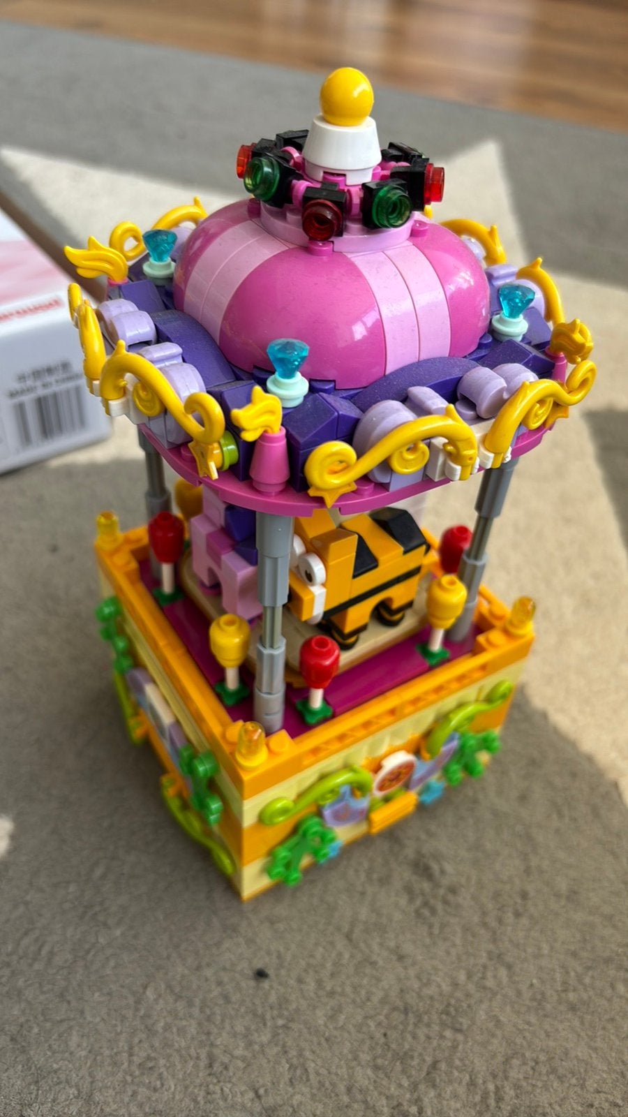 ‘Lego’ caroussel music box, Ophalen of Verzenden, Zo goed als nieuw