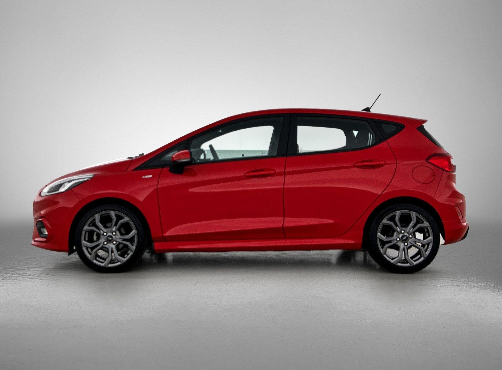 Ford Fiesta 1.0 EcoBoost ST-Line | Parkeersensoren | 17” V, Voorwielaandrijving, 12 maanden, Stof, Gebruikt