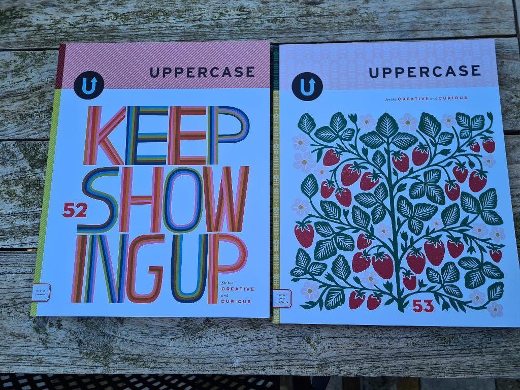 Uppercase magazine 2x, Verzenden, Nieuw, Overige typen