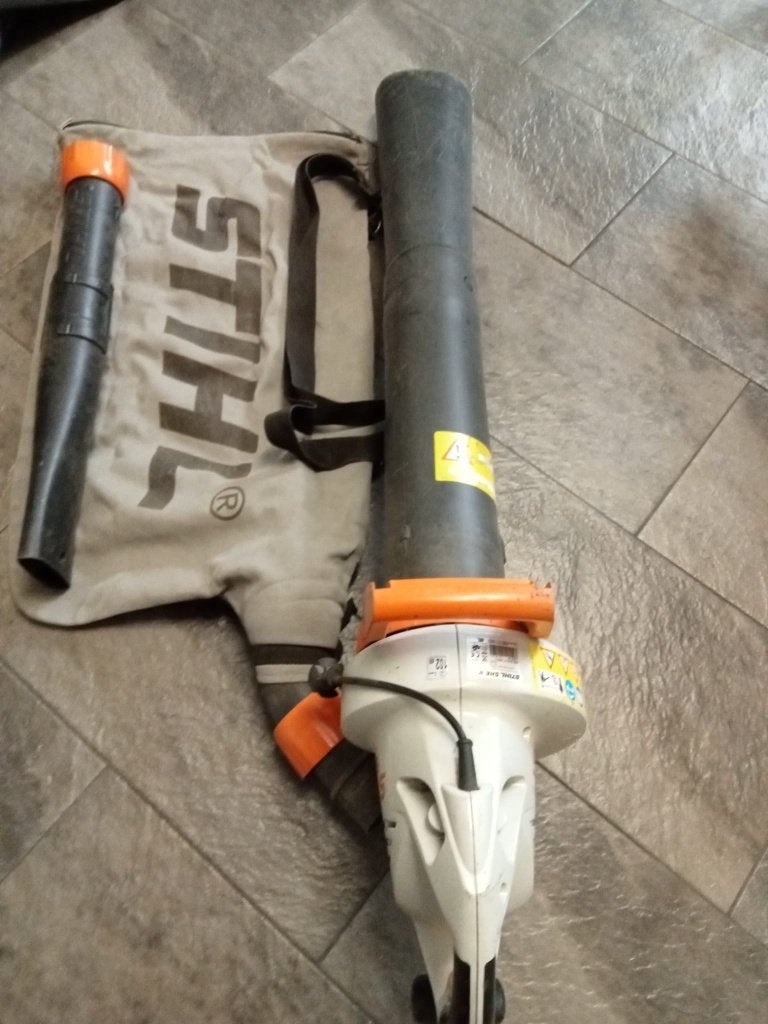 STIHL bladblazer/bladzuiger, Ophalen, Gebruikt, Elektrisch, STIHL