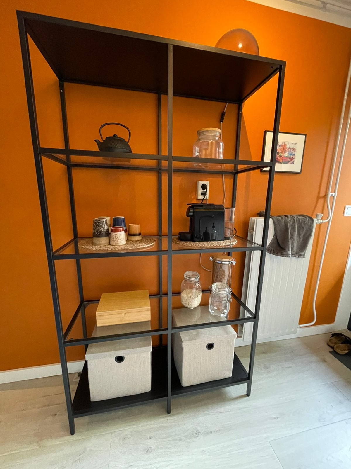 Ikea vittsjö stellingkast 100x175cm, Ophalen, Gebruikt
