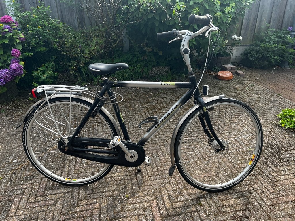 Gazelle Furore Herenfiets, Ophalen, Gebruikt, Versnellingen, 57 tot 61 cm