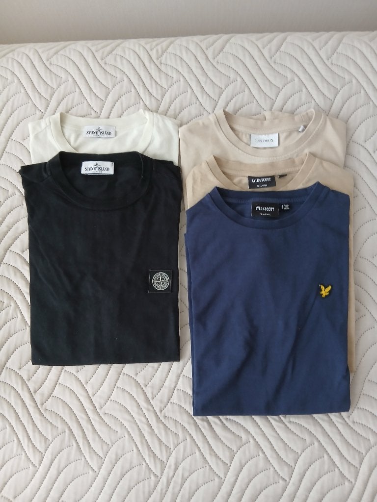 5 st. T-Shirts van Bekende Merken. 20 euro, Ophalen, Overige kleuren, Overige maten, Stone Island