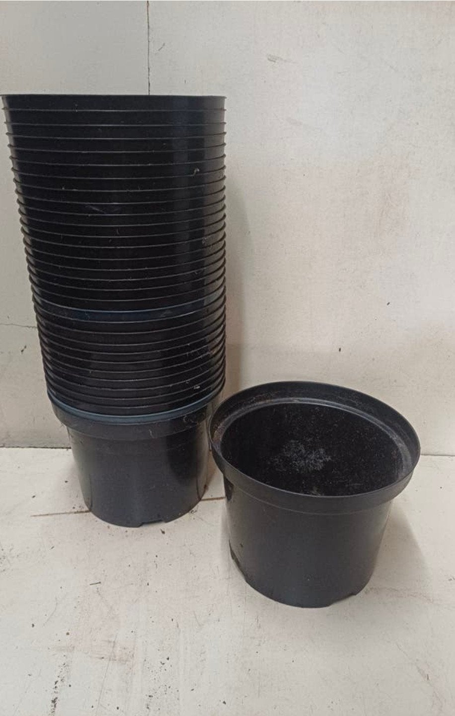 Kweekpotten plantenpotten bloempotten 5 liter, Kunststof, Gebruikt, Rond, Ophalen of Verzenden